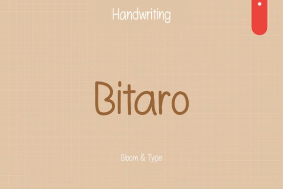 Bitaro: A Fun and Friendly Handwritten Font for Your Brand