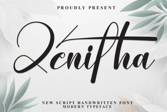 Bring Elegance to Your Handmade Creations with Zenitha Font