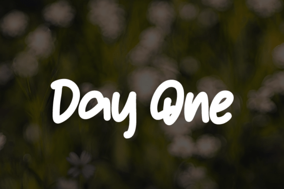 Day One: A Fresh Script for Modern Design