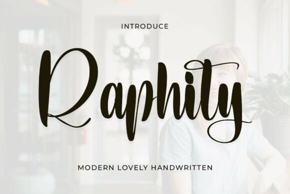 Discover Raphity: A Handwritten Font for Editorial Charm