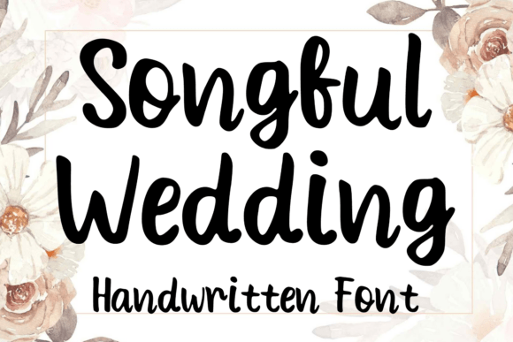 Discover Songful Wedding: A Versatile Font for Creative Branding