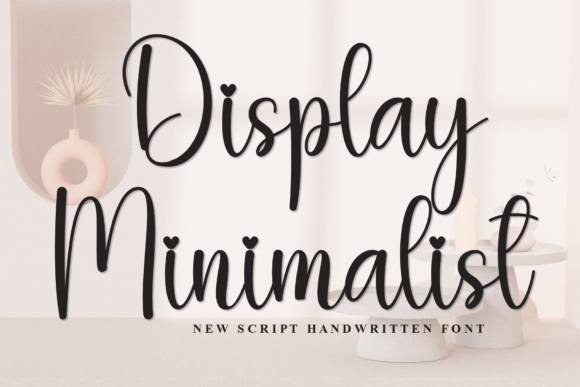 Display Minimalist: A Clean, Modern Typeface