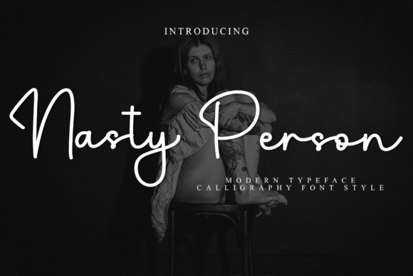 Enchant Your Designs with Nasty Person Font