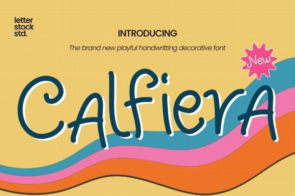 Enhance Your Brand with Calfiera: A Charming Handwritten Font