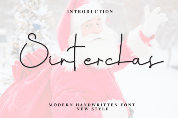 Enhance Your Brand with Sinterclas: A Modern Handwritten Font