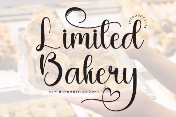 Enhance Your Campaign with Limited Bakery Font