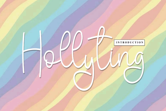 Enhance Your Campaigns with Hollyting: A Premium Handwritten Font