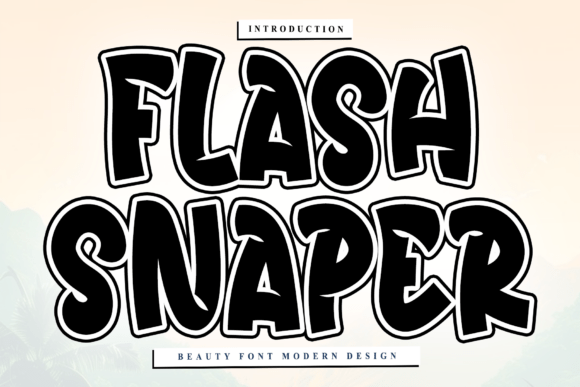Flash Snaper: A Bold Script for Modern Designs