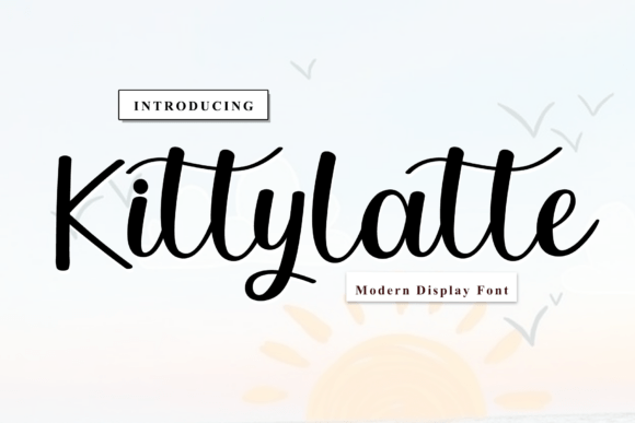 Kittylatte: A Sophisticated Script Font for Web Design
