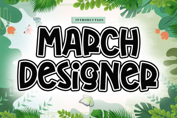 March Designer: A Timeless Handwritten Font for Web Design