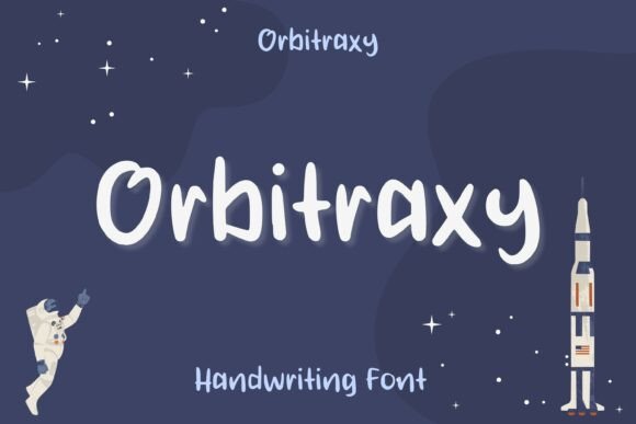 Orbitraxy: The Perfect Font for Your Craft and Product Designs