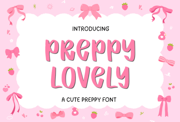 Preppy Lovely: A Charming Handwritten Font for Editorial Design