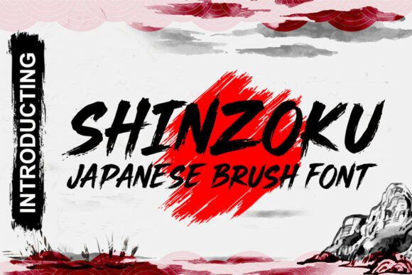Shinzoku Japanese: A Bold Graffiti-Style Typeface for Web Design