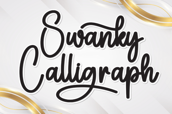 Swanky Calligraph: A Premium Font for Web Design