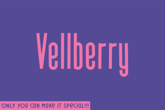 Transform Your Brand with Vellberry: A Natural Handwritten Font