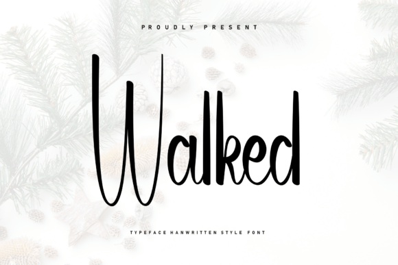 Walked: A Handwritten Font for Charming Web Design